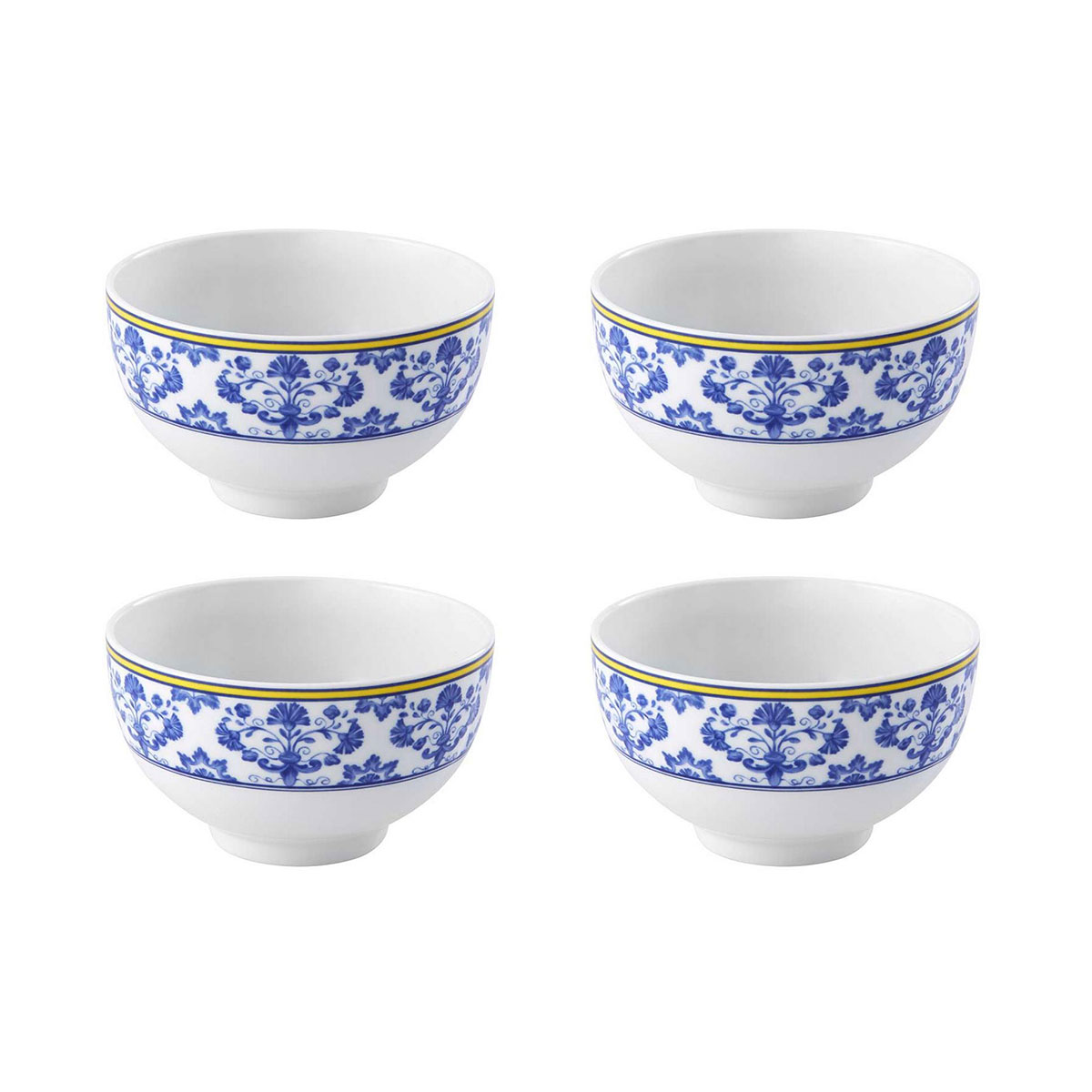 Vista Alegre Porcelain Castelo Branco Rice Bowl, Set of 4
