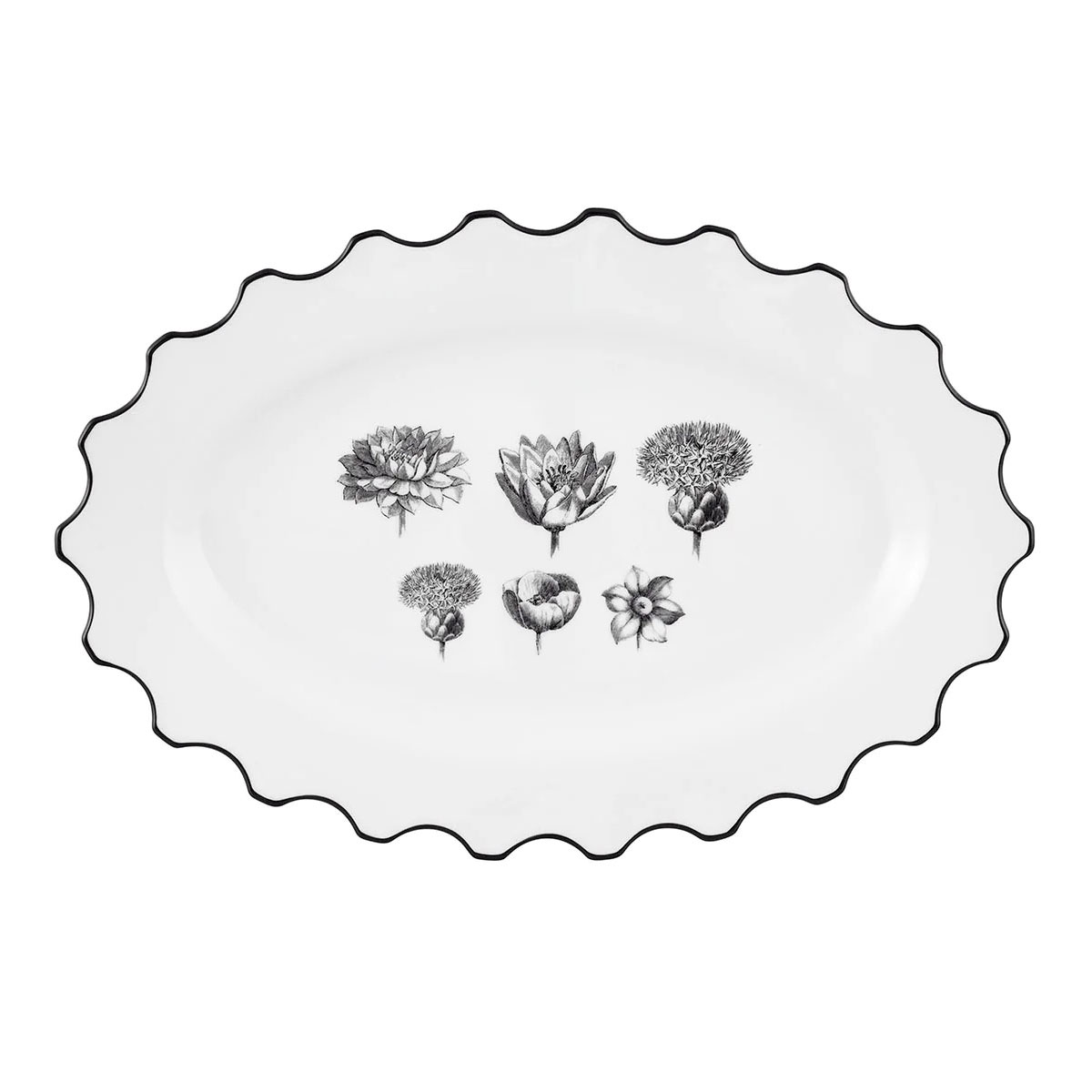 Vista Alegre Porcelain Christian Lacroix - Herbariae Small Oval Platter