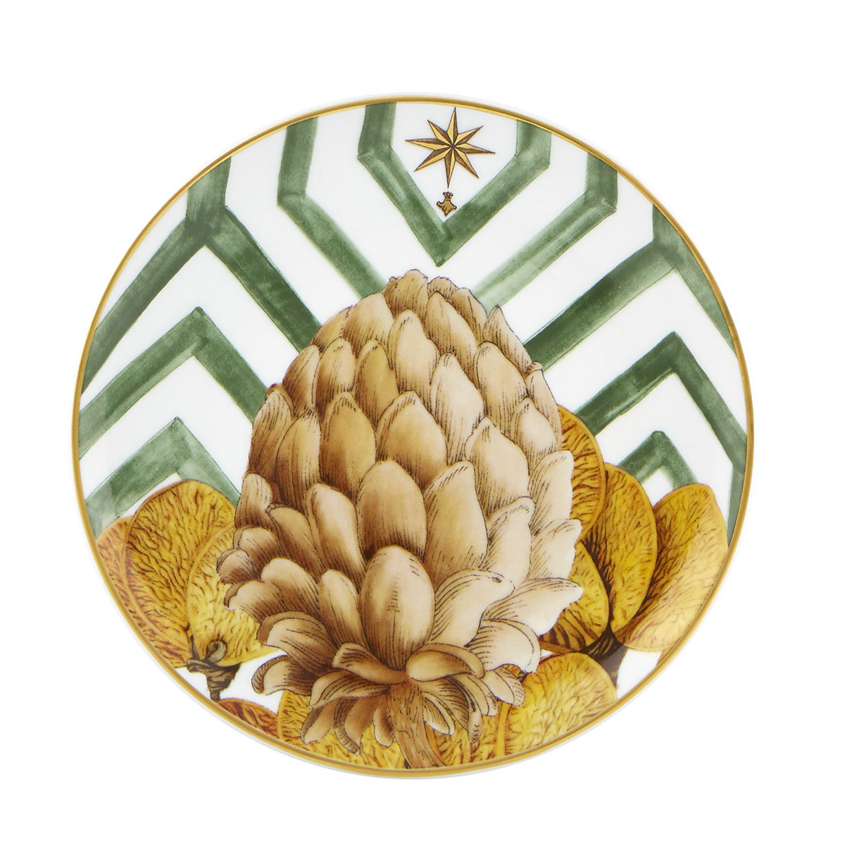 Vista Alegre Porcelain Amazonia Bread And Butter Plate, Set of 4