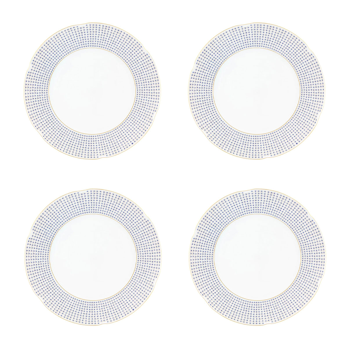 Vista Alegre Porcelain Constellation D'Or Charger Plate, Set of 2