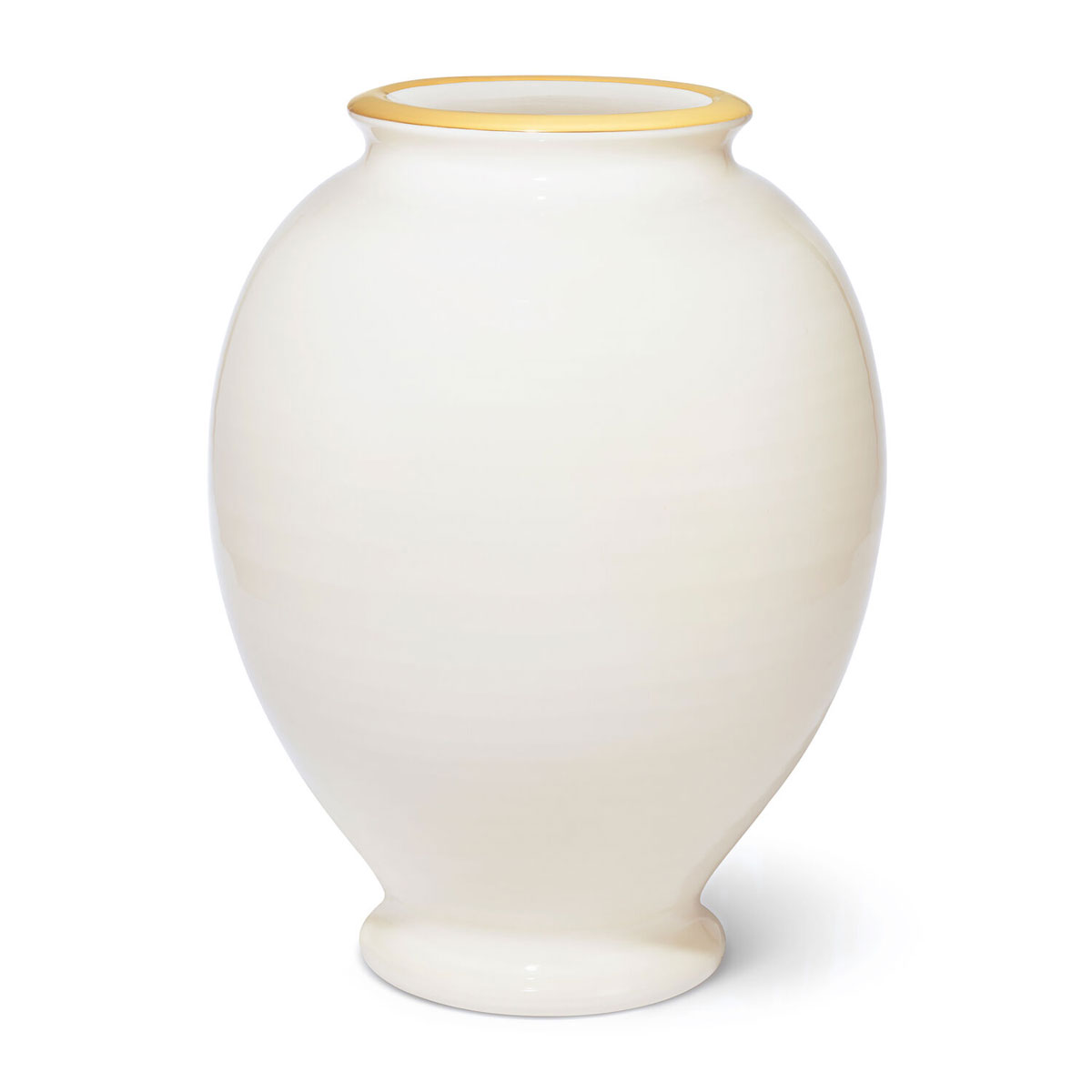 Aerin 11.8" Siena Vase, Cream