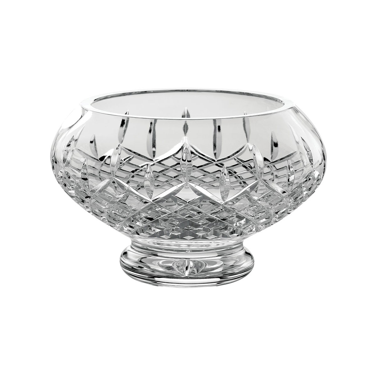 Galway Crystal Longford 10" Footed Bowl