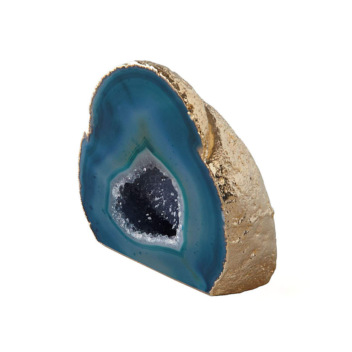 Aerin Agate Geode, Natural Stone