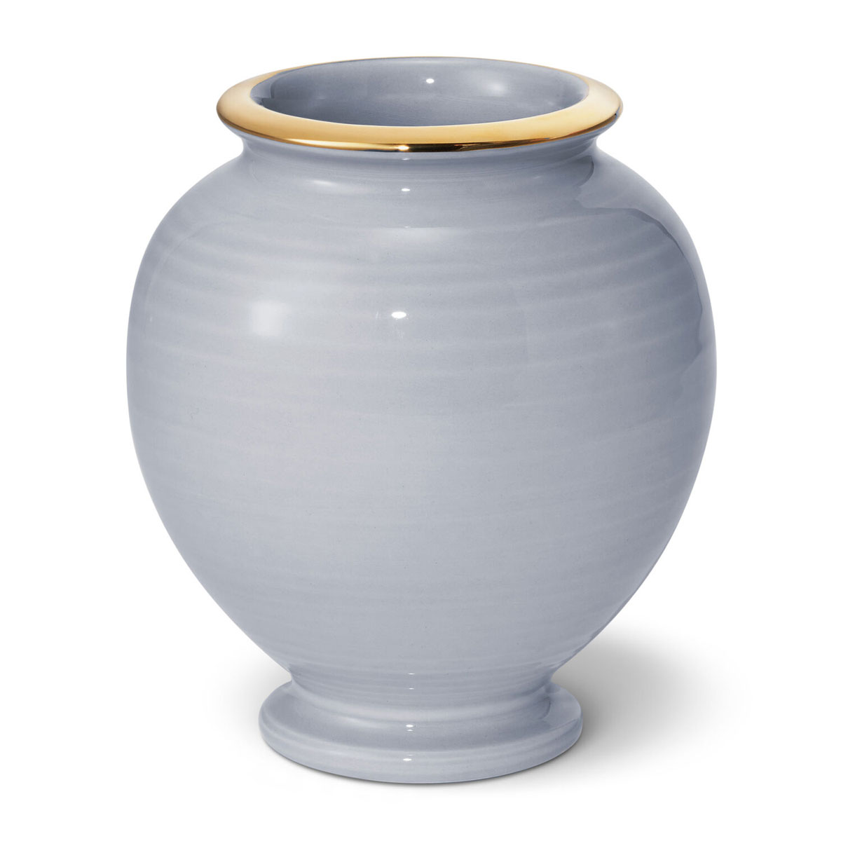 Aerin Siena 6.1" Vase, Blue Haze