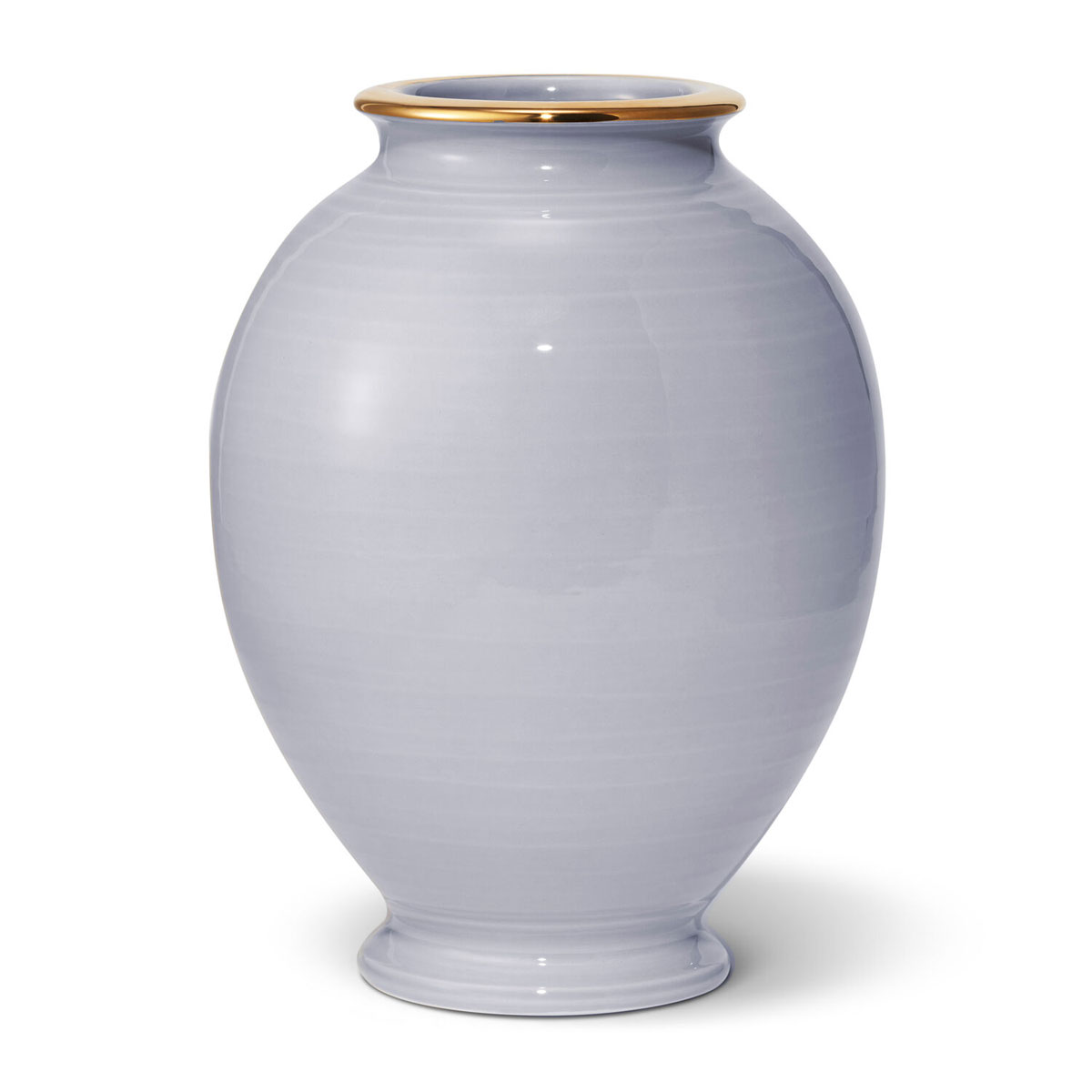 Aerin Siena 11.8" Vase, Blue Haze