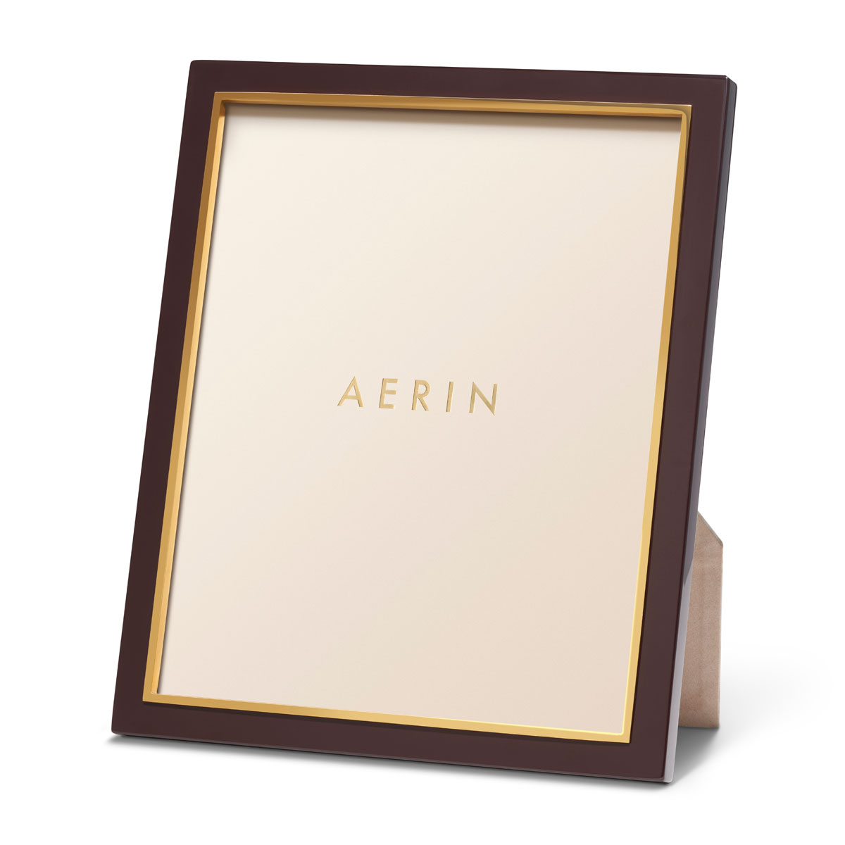 Aerin Varda Lacquer Frame, 8 x 10", Chocolate