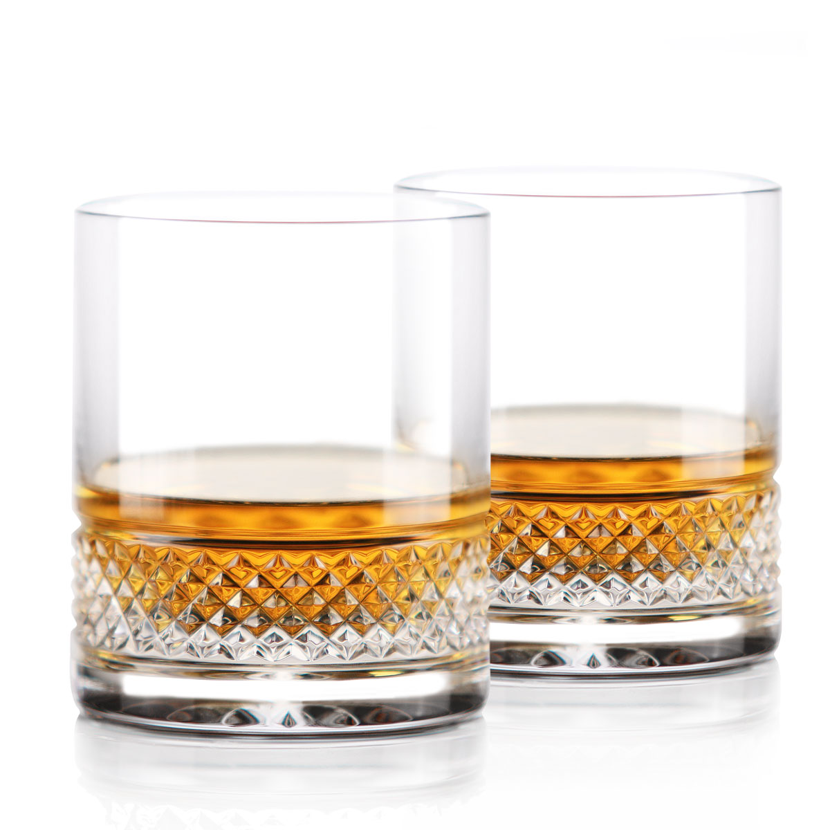Cashs Ireland Cooper Irish Whiskey DOF Glass, Pair