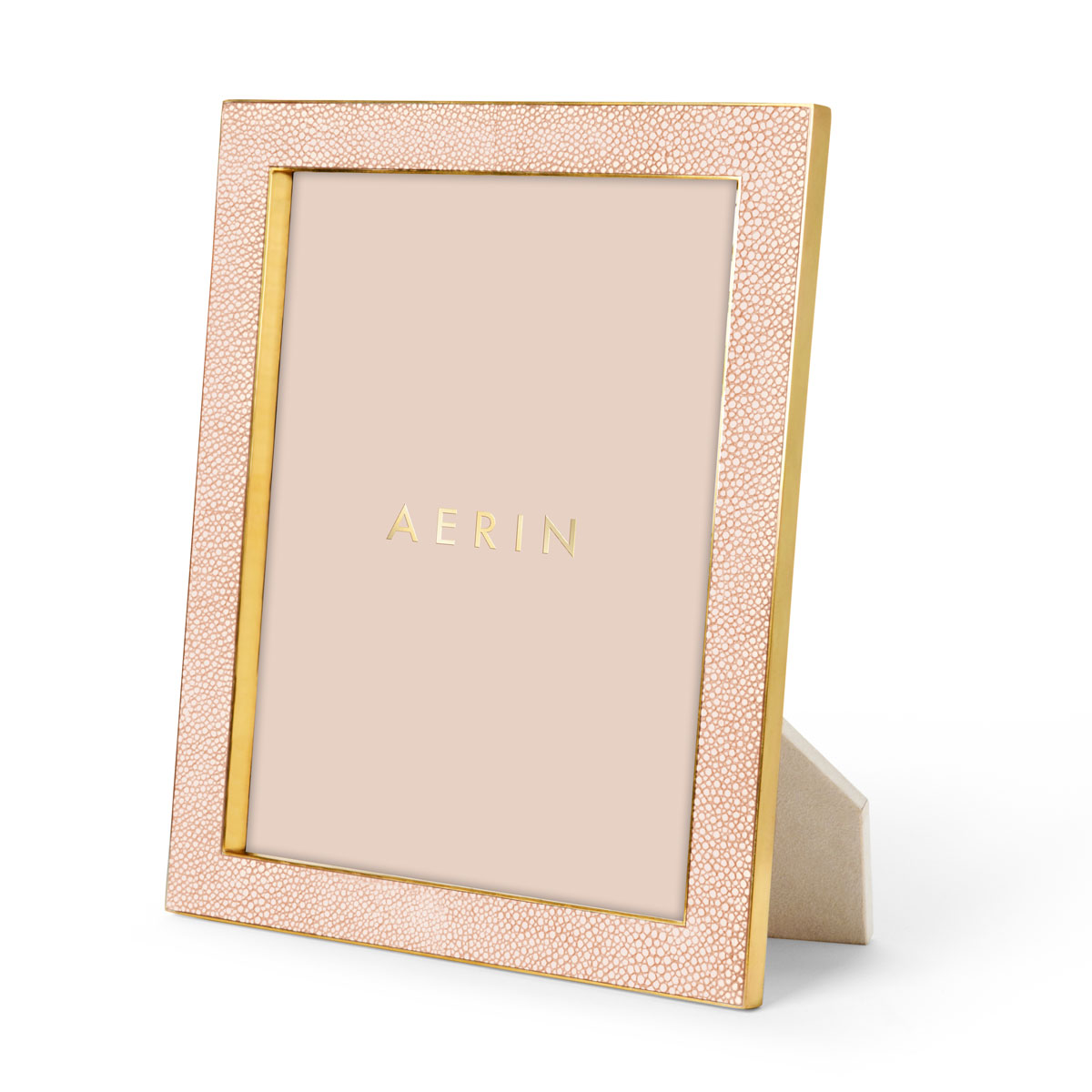Aerin Classic Shagreen Blush 8x10" Picture Frame