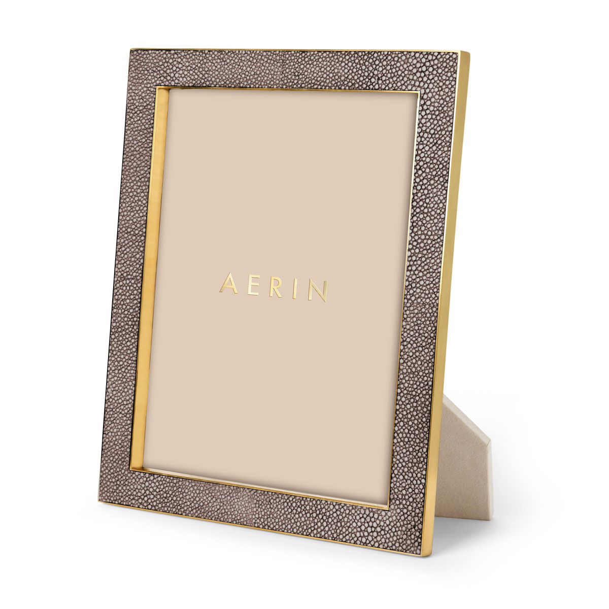 Aerin Classic Shagreen Frame, Chocolate 8x10"