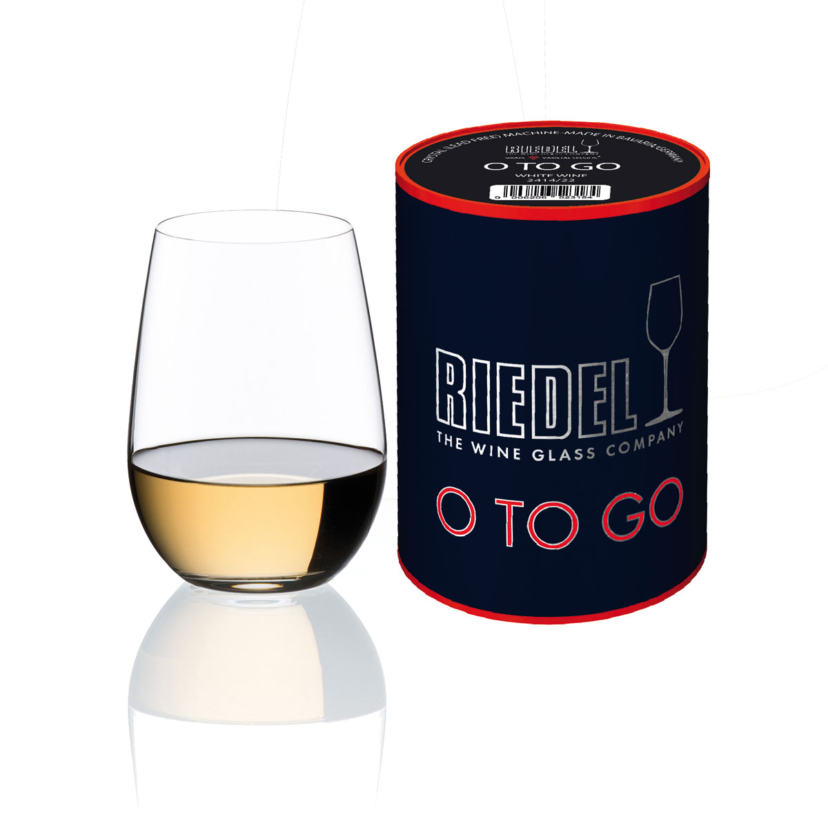 Riedel O Stemless, O to Go White Wine Glass, Single