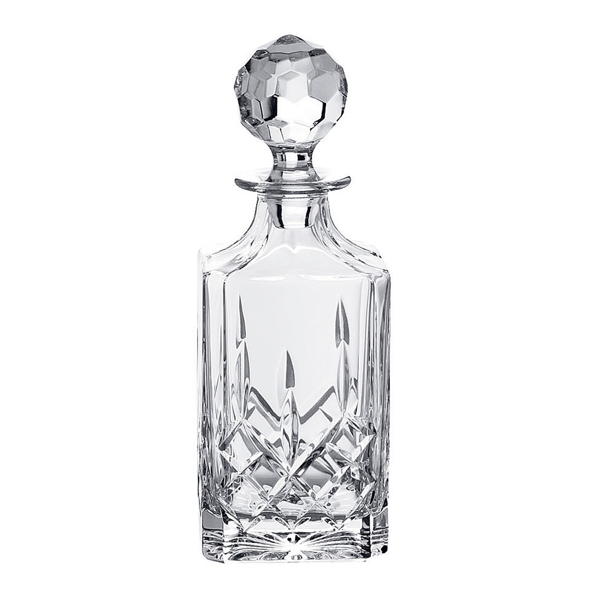 Galway Crystal Longford Square Decanter