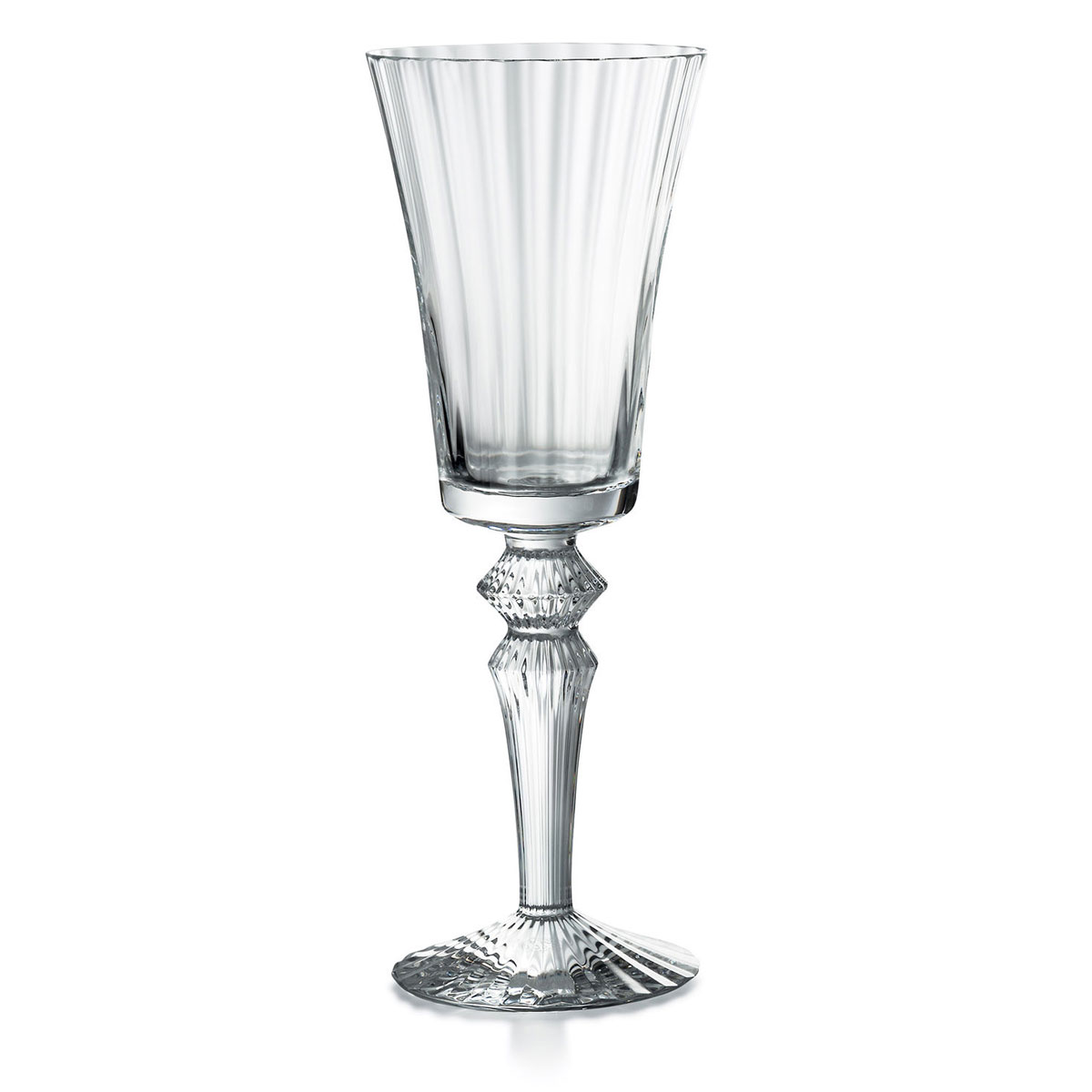Baccarat Crystal, Mille Nuits Tall American Water Goblet, No 1, Single