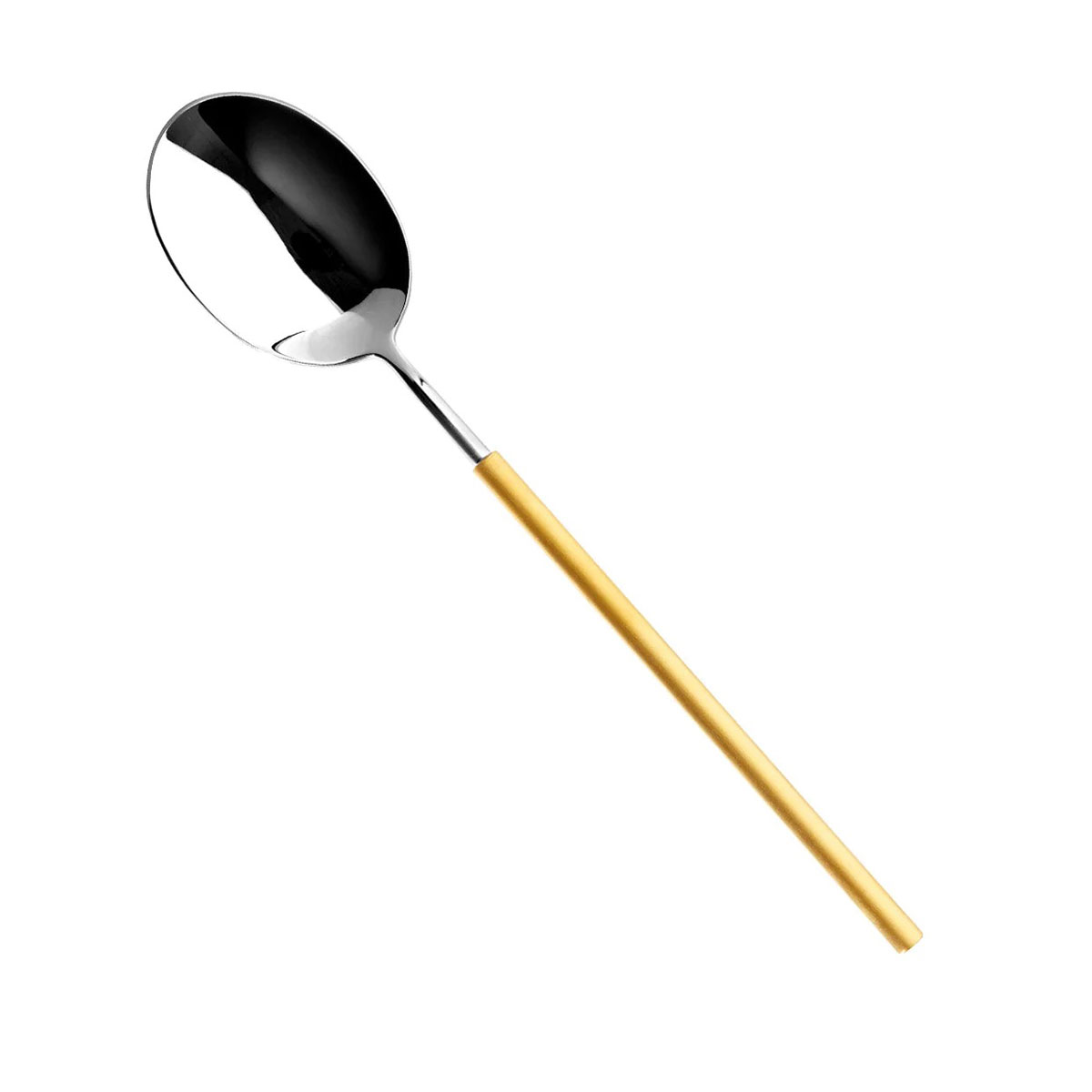 Vista Alegre Stainless Steel Domo Matt Gold Serving Spoon