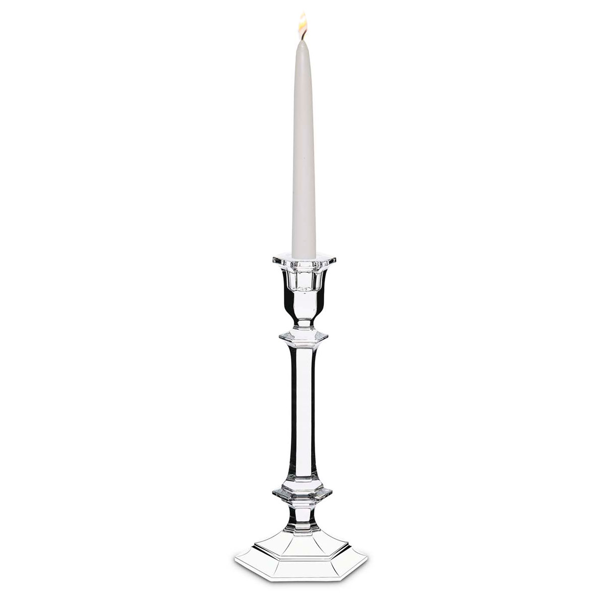 Baccarat Crystal, Harcourt Crystal Candlestick, Tall