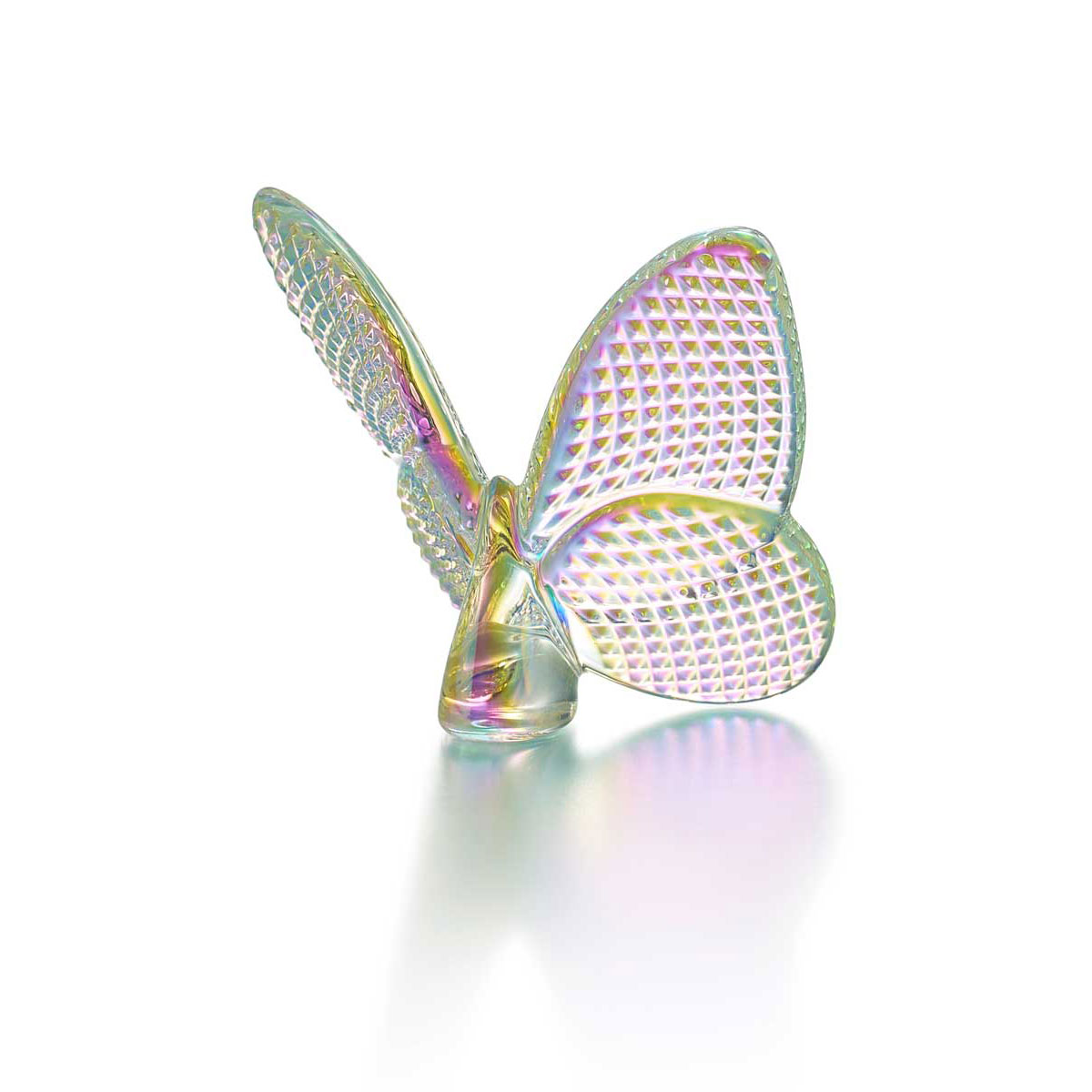Baccarat Crystal, Lucky Butterfly, Diamante Diamond Iridescent