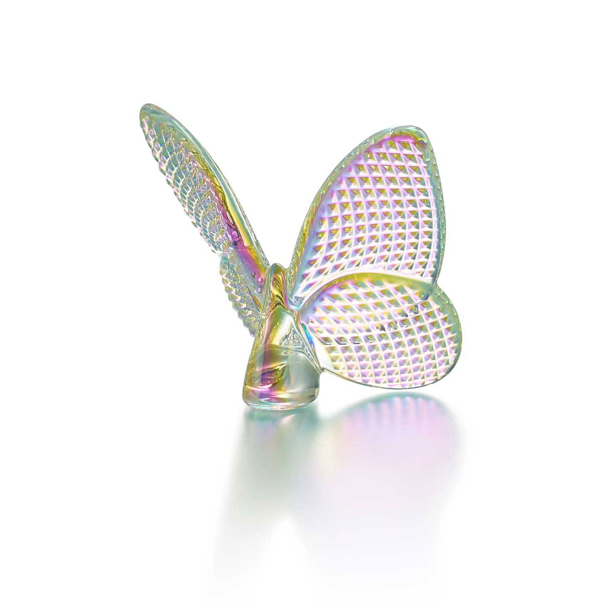 Baccarat Crystal, Lucky Butterfly, Diamant Iridescent