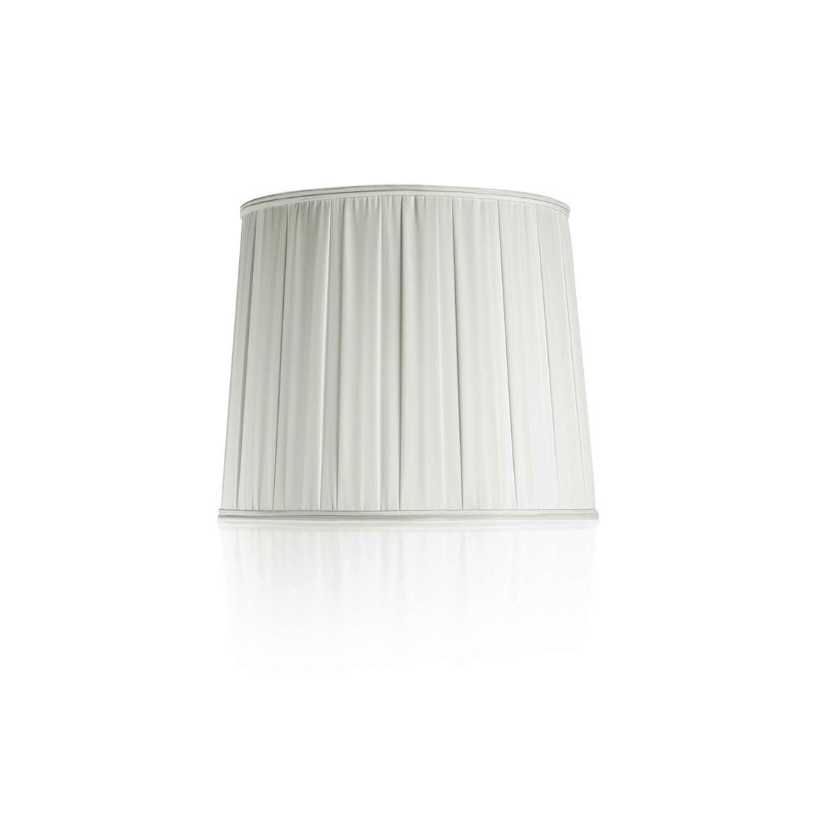 Baccarat Crystal, Krysta Pleated Crystal Lampshade, White