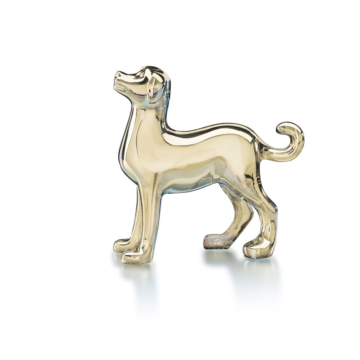 Baccarat Crystal, Zodiac Dog, Gold