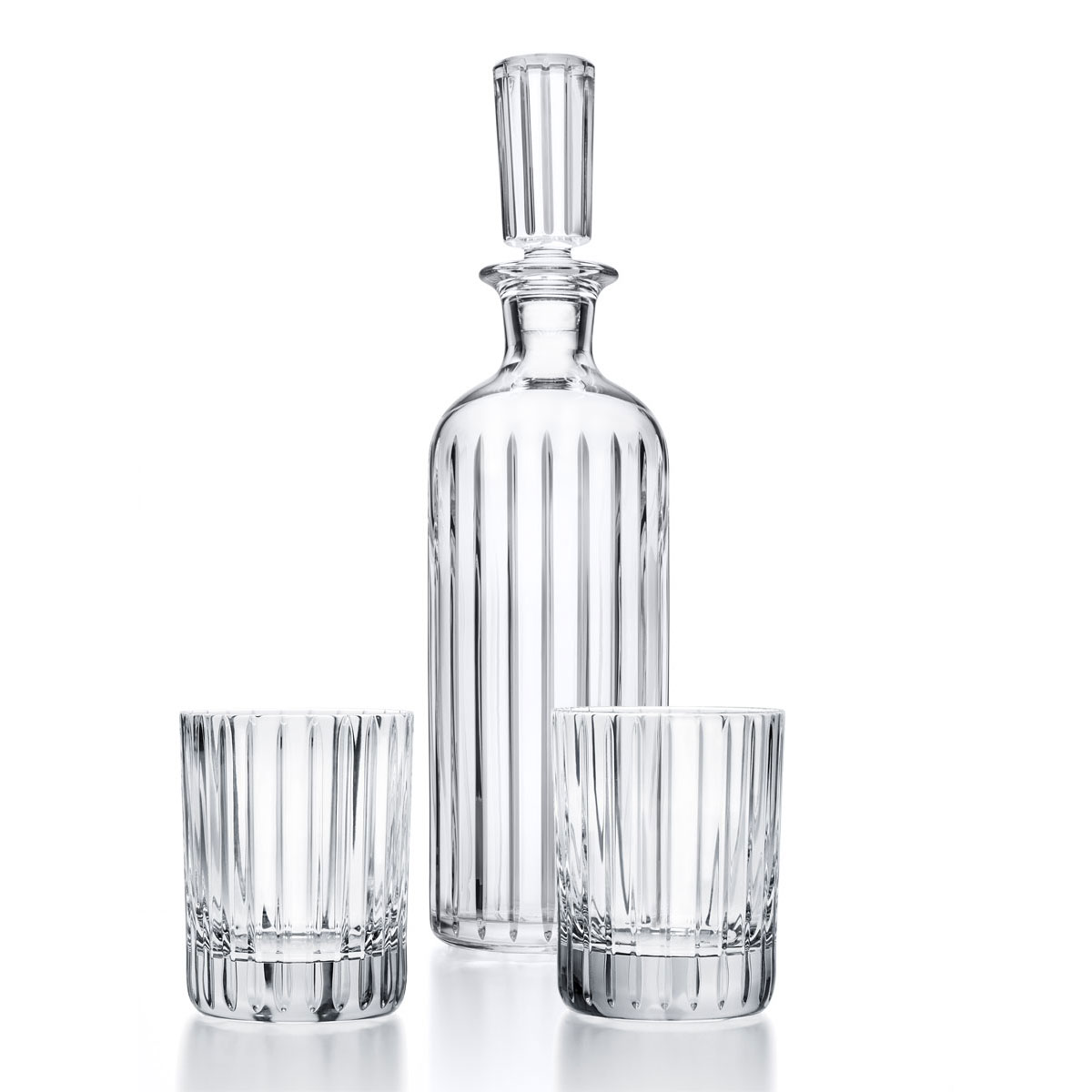 Baccarat Harmonie Round Decanter and DOF Pair Limited Edition Set