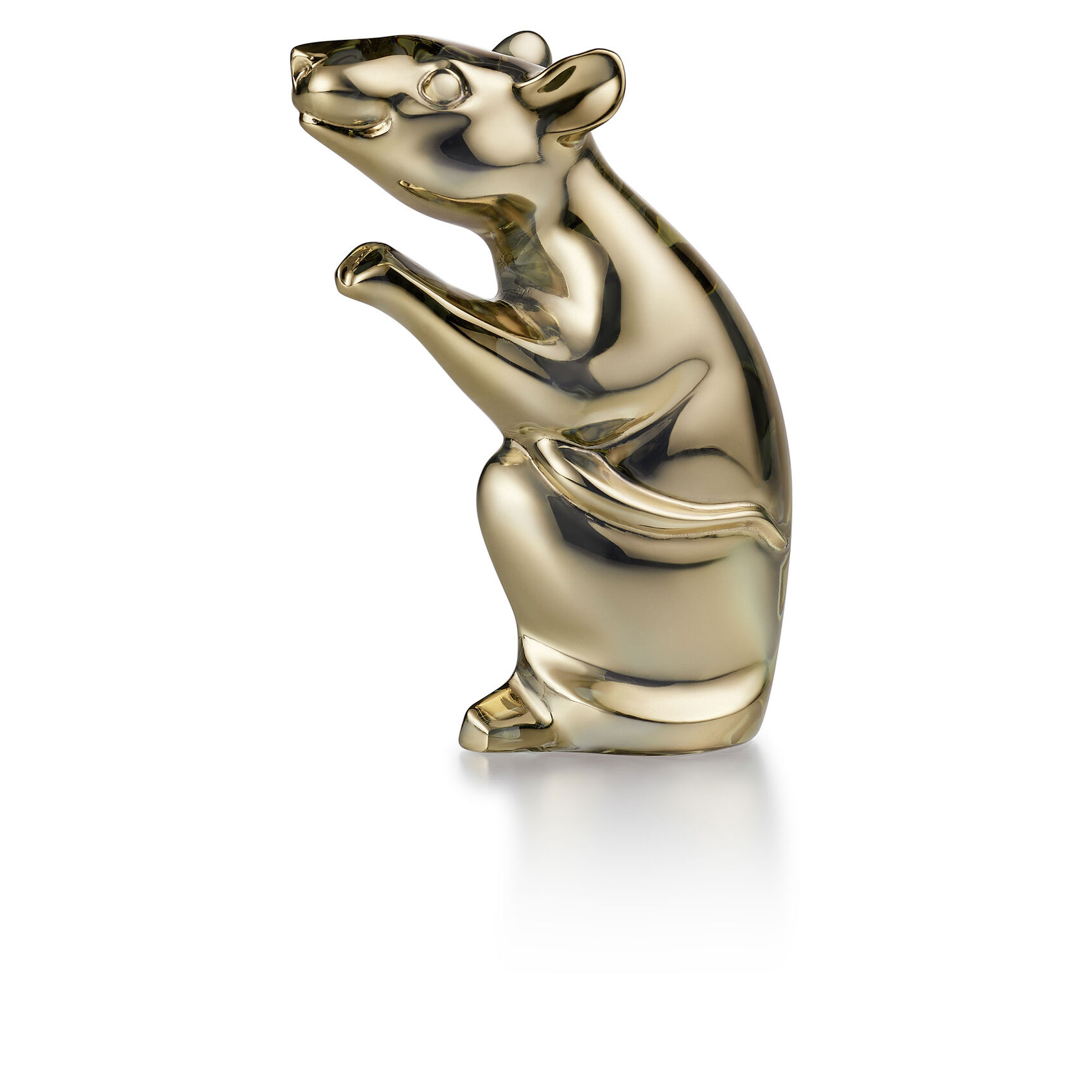 Baccarat Zodiac Mouse, Gold