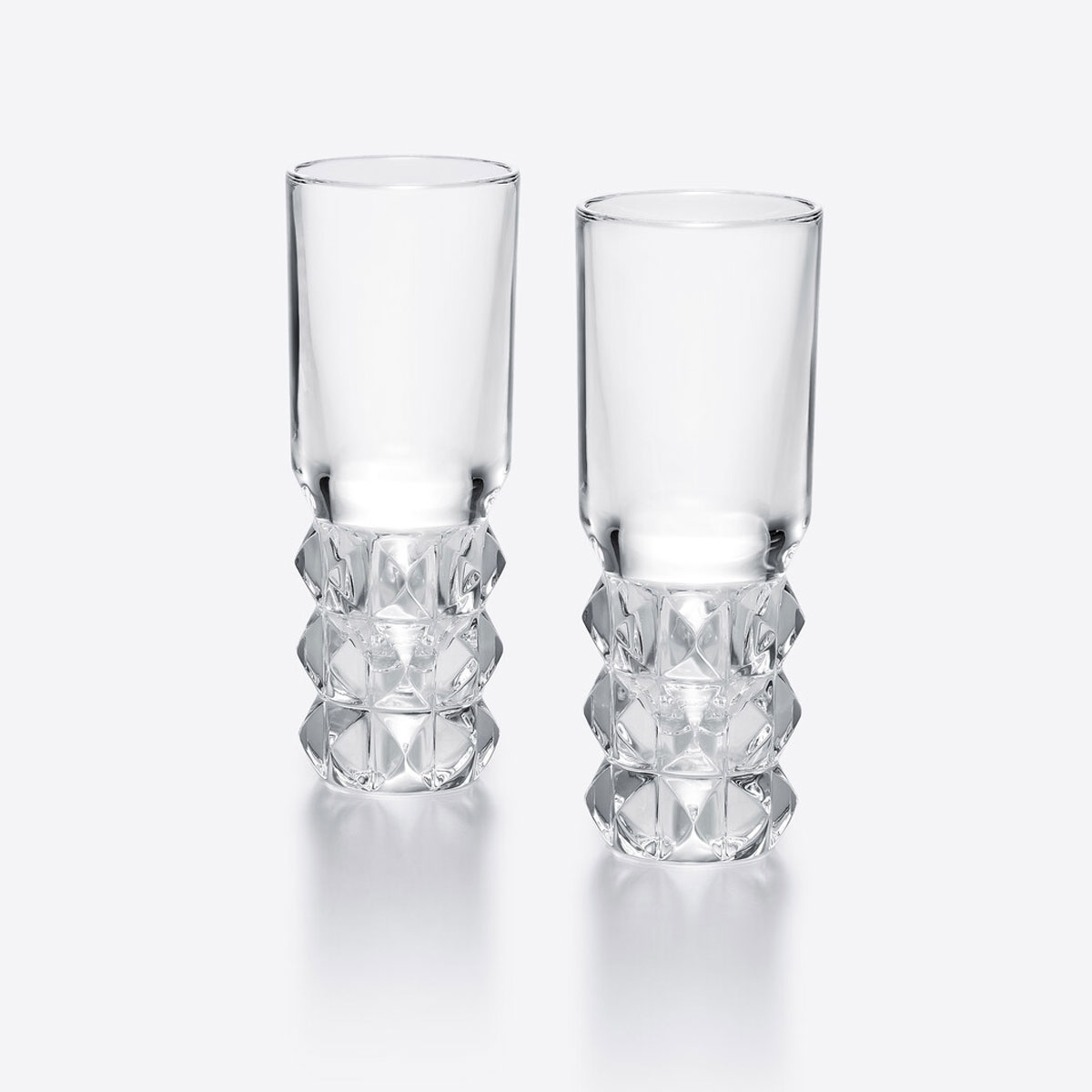 Baccarat Crystal Louxor Vodka Glasses, Pair