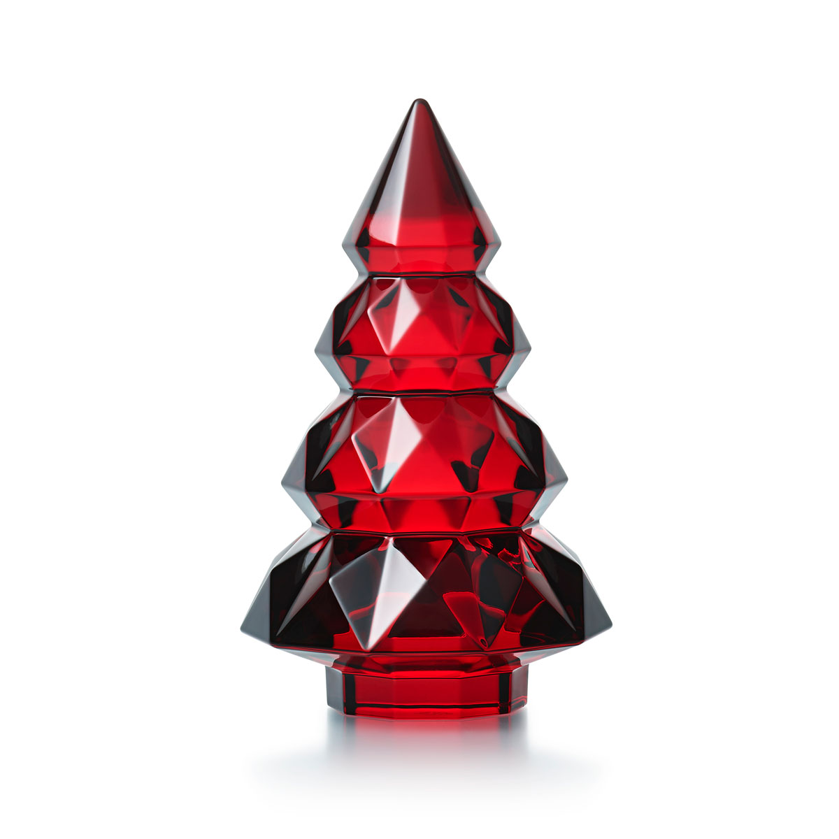Baccarat Crystal 2024 Louxor 5" Tree, Red