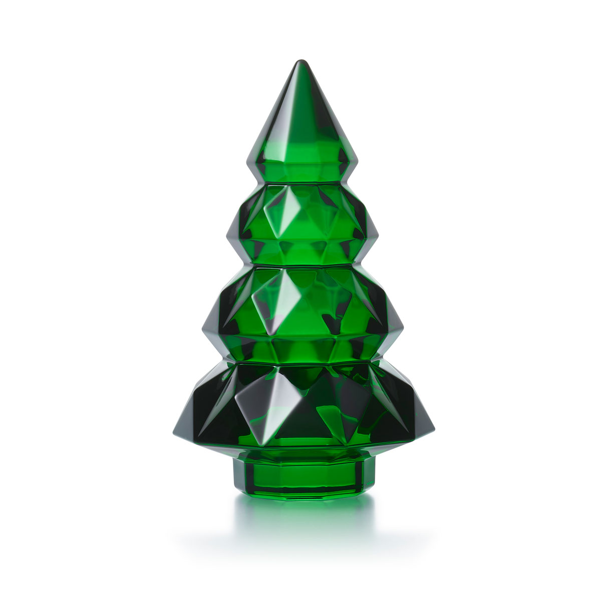 Baccarat Crystal 2024 Louxor 5" Tree, Green