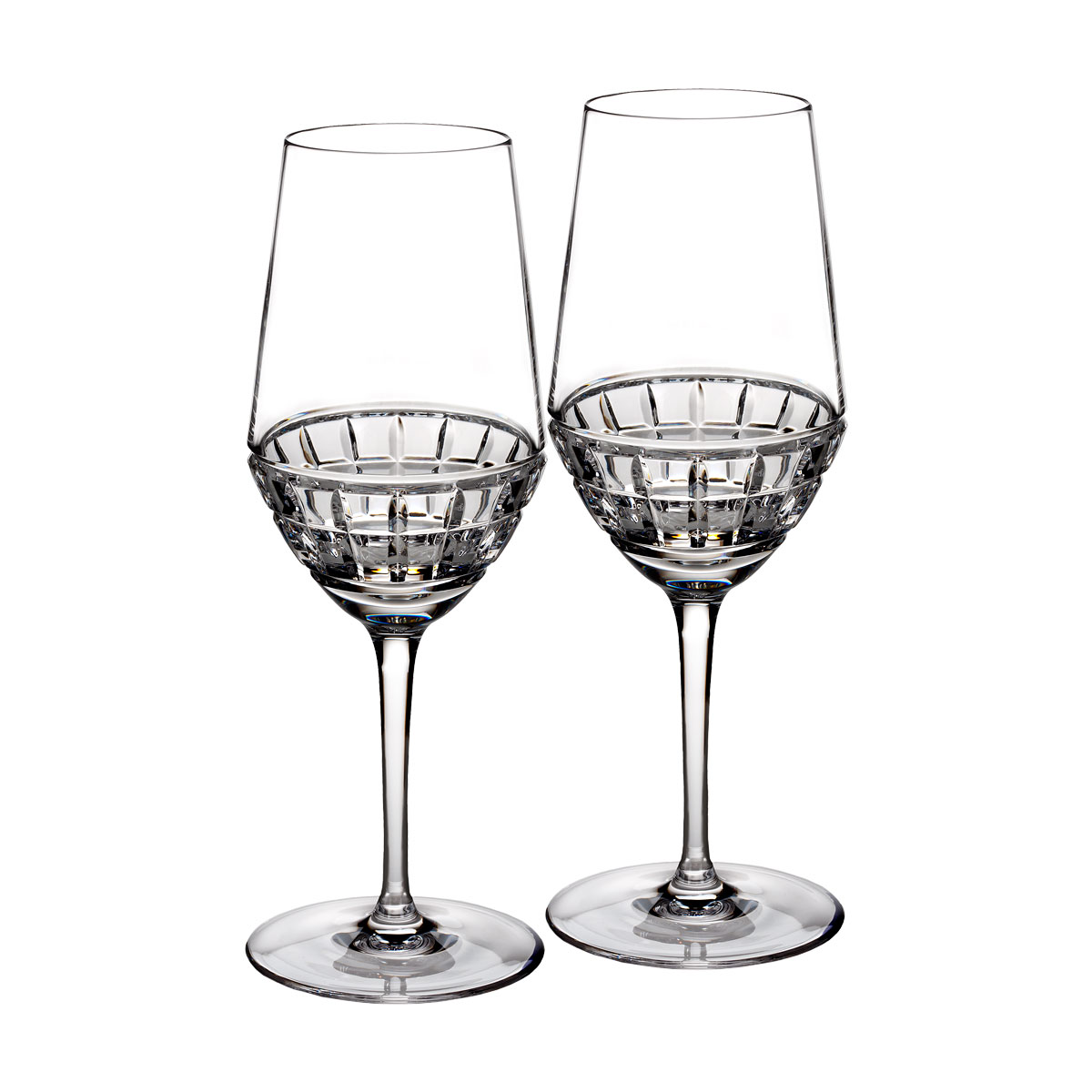 Waterford Crystal, Contemporary London Crystal Wine Glass, Pair