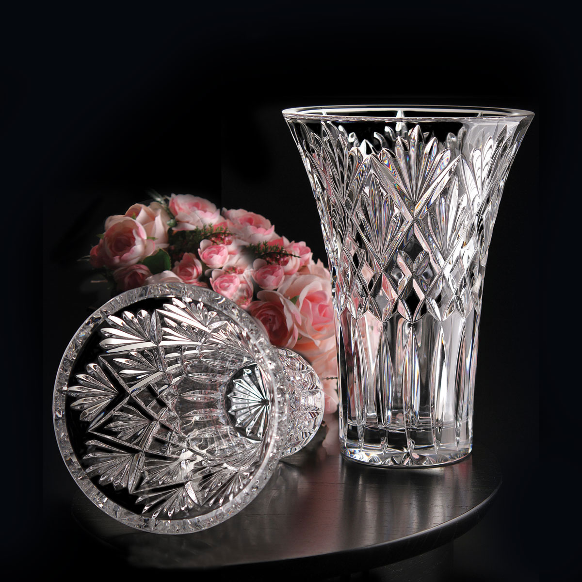 Waterford Crystal, Cassidy 10" Crystal Vase