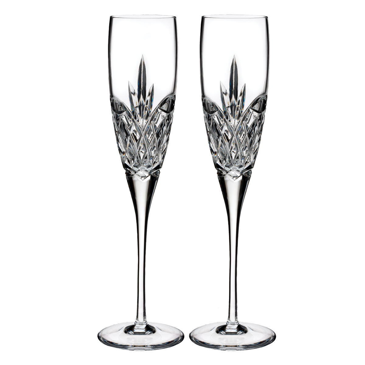Waterford Crystal, True Love Forever Champagne Toasting Flutes, Pair