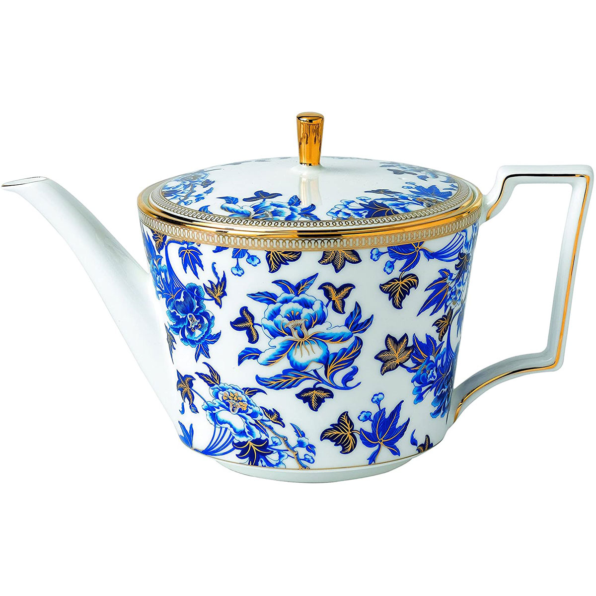 Wedgwood China Hibiscus Teapot