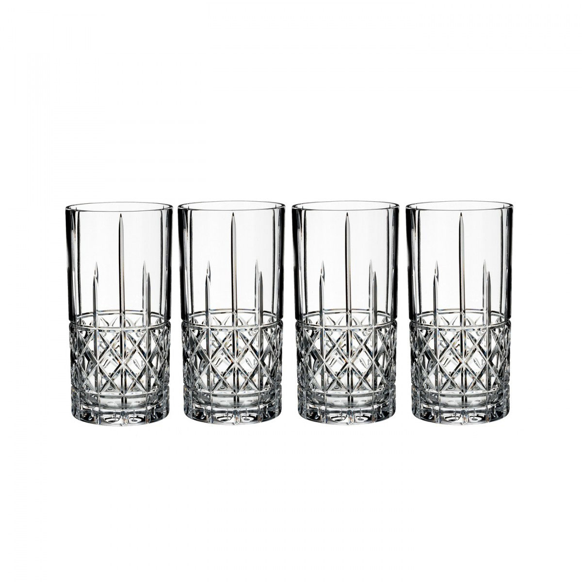 Marquis by Waterford Crystal, Brady Crystal Hiball, Set of Four