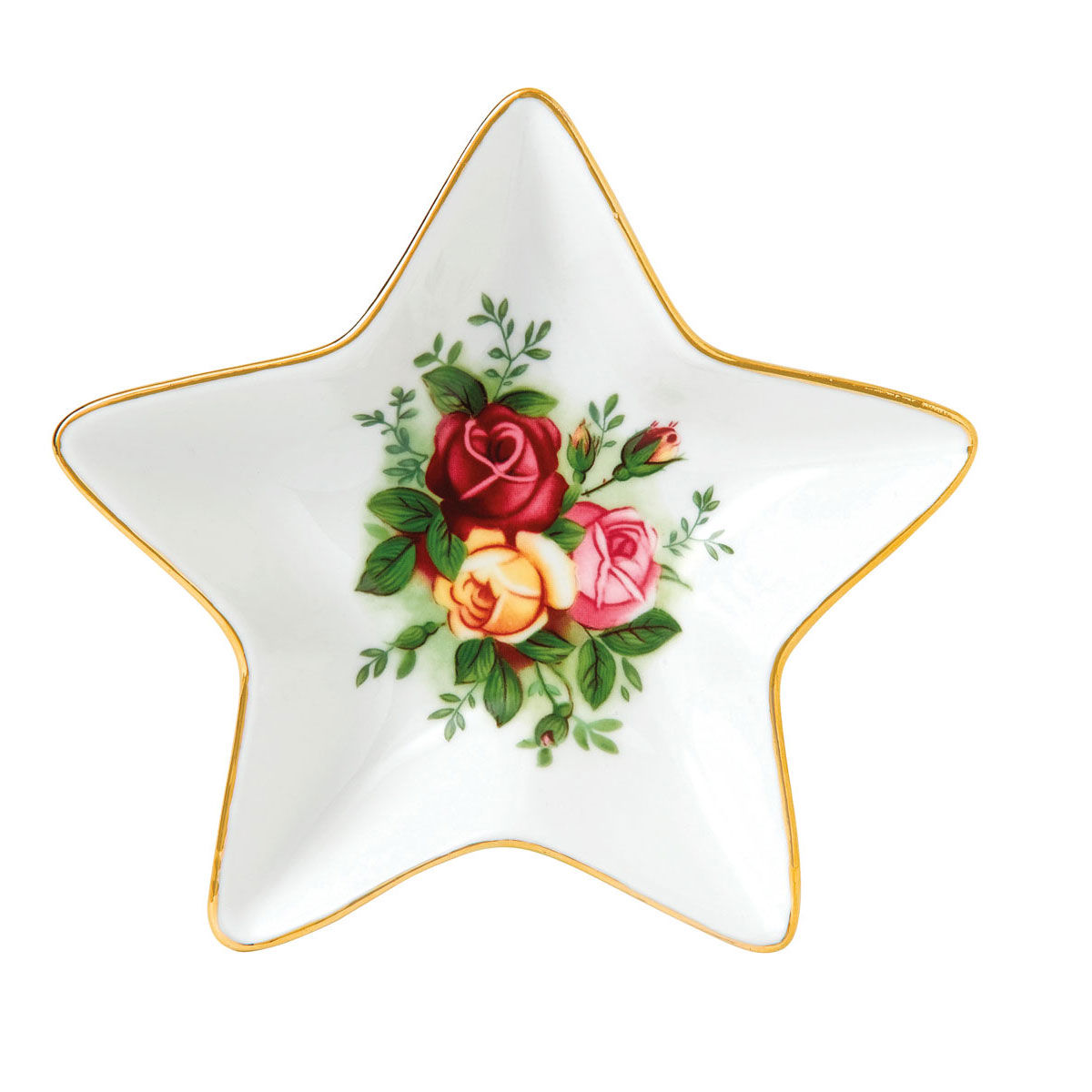 Royal Albert Old Country Roses 2018 Star Christmas Tray