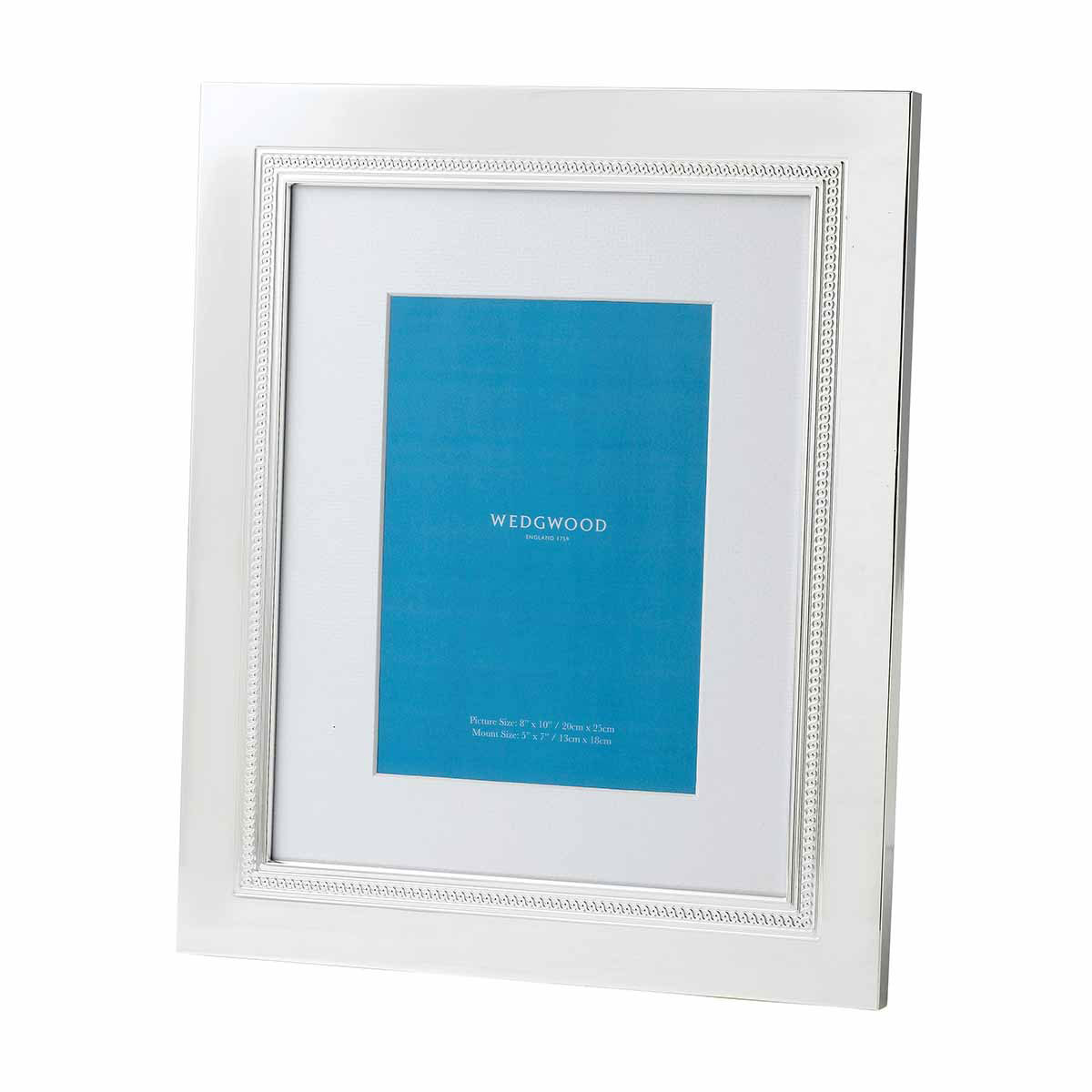 Wedgwood Silver, Simply Wish 8"x10" Picture Frame
