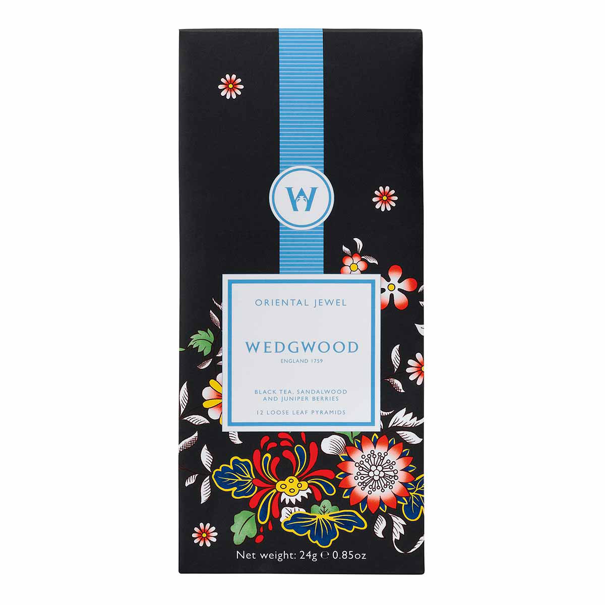 Wedgwood Wonderlust Oriental Jewel Black Sencha Tea, Box Set of 12