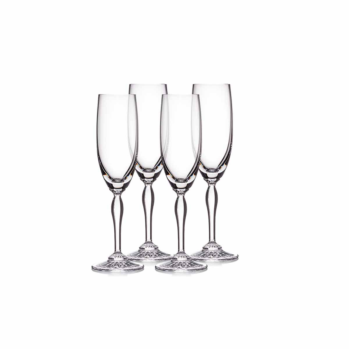Marquis by Waterford Crystal, Ventura Crystal Flute, Set of 4