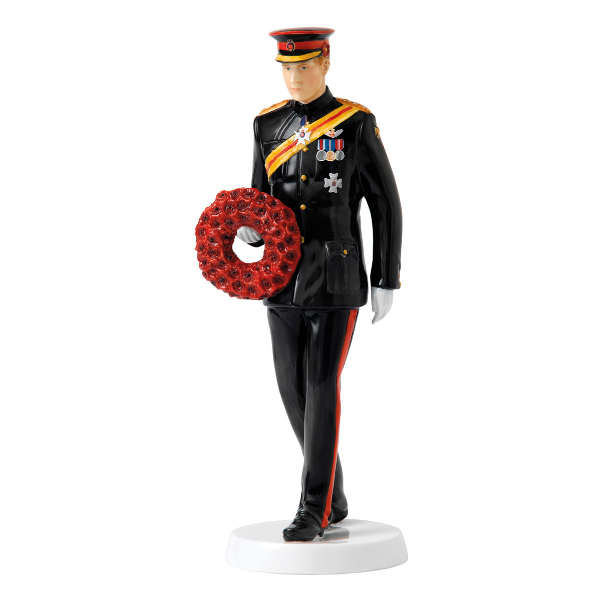 Royal Doulton Royals Prince Harry Remembering Our Fallen Heroes Armistice Day, Limited Edition