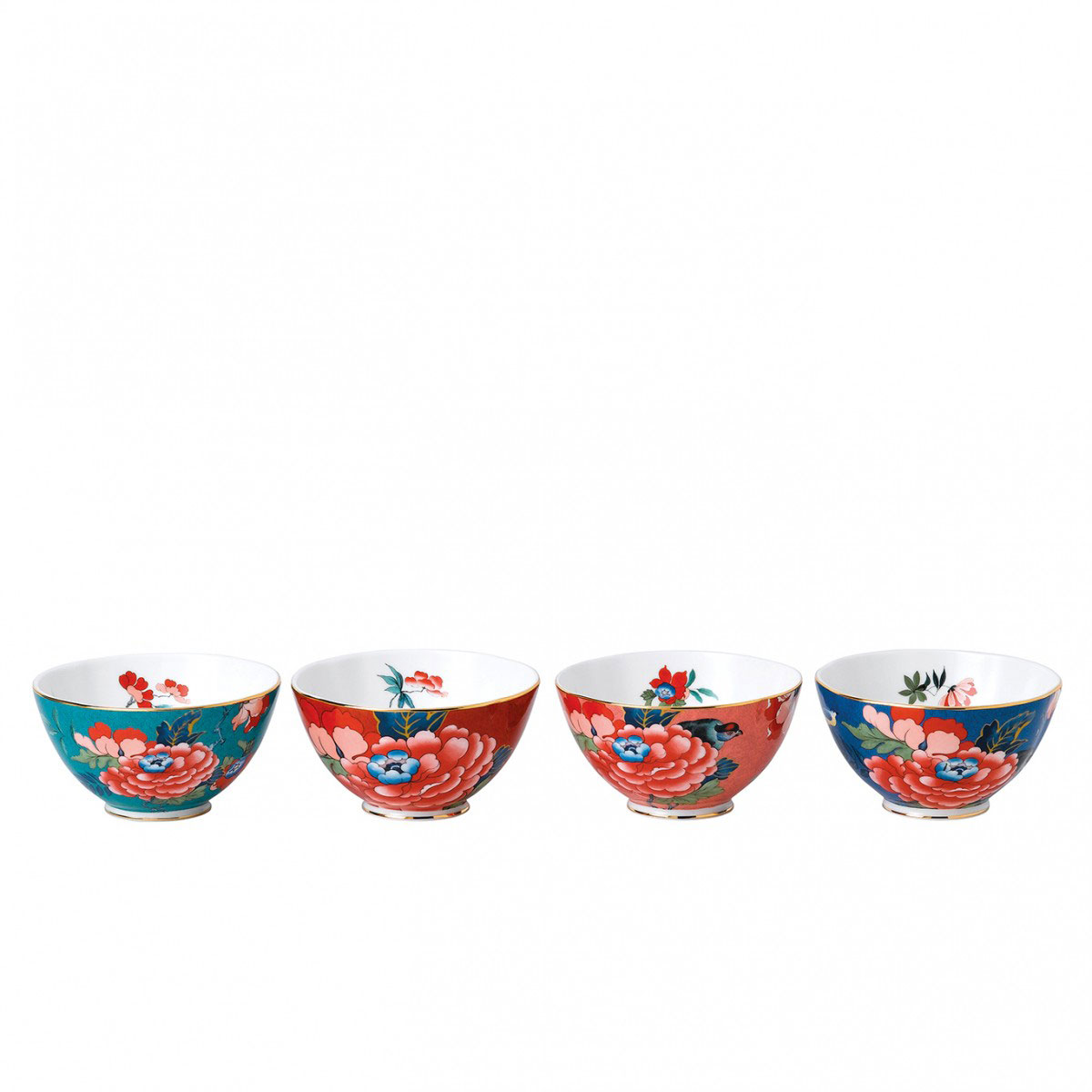 Wedgwood China Paeonia Blush Bowl Set of 4