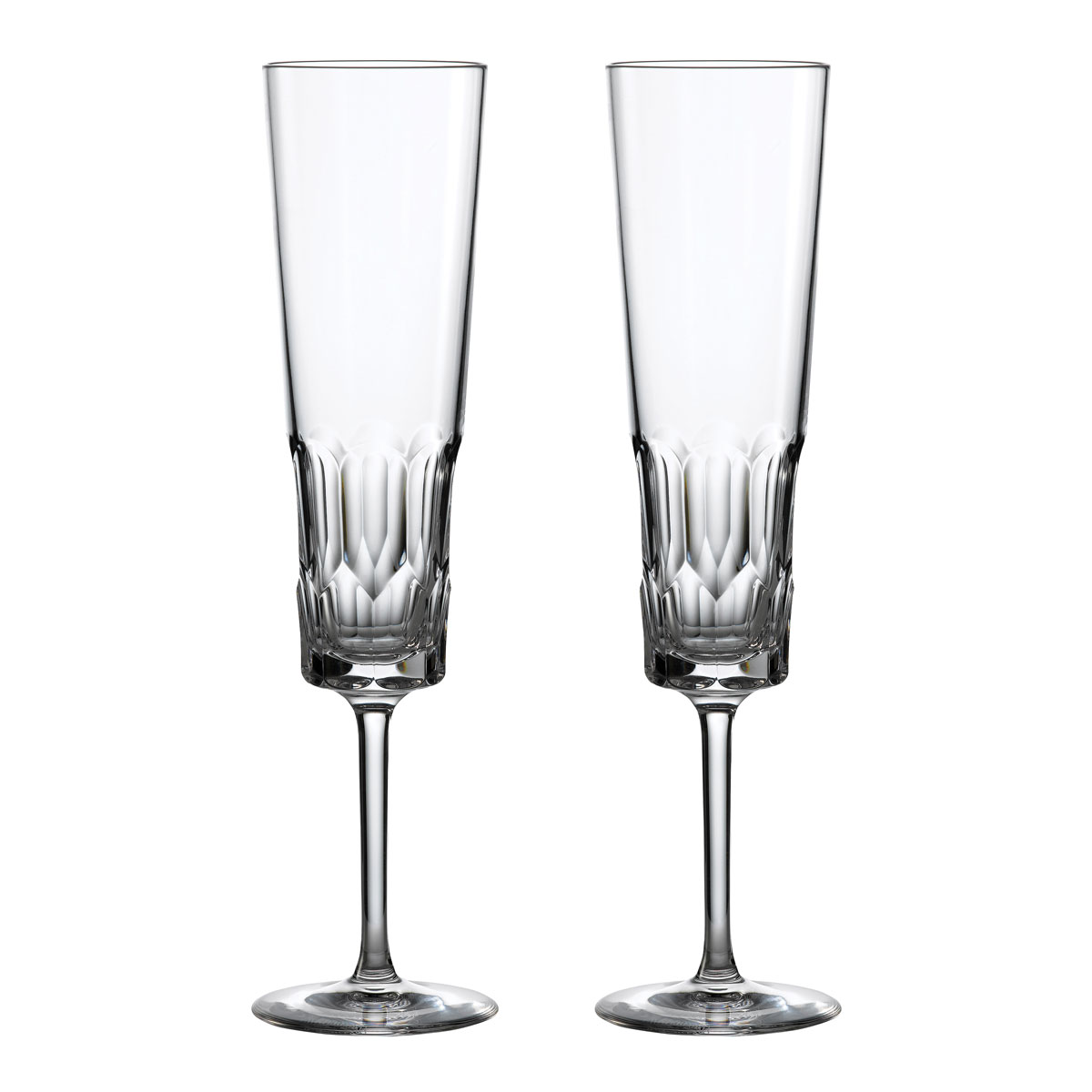 Waterford Crystal Jeff Leatham Icon Flute Pair
