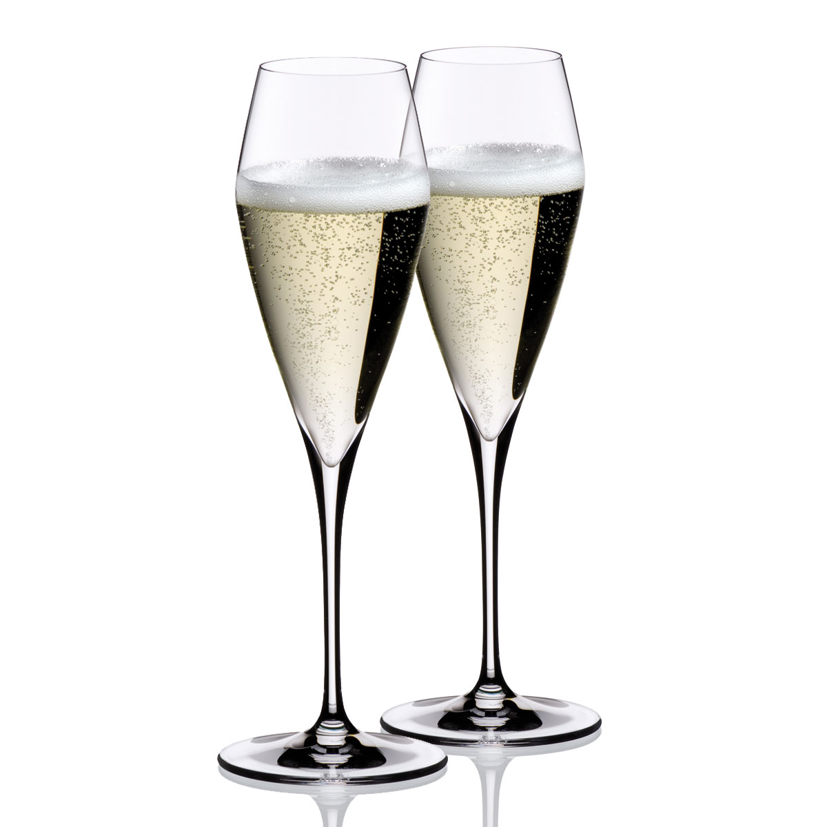 Riedel Vitis Champagne Glasses, Pair