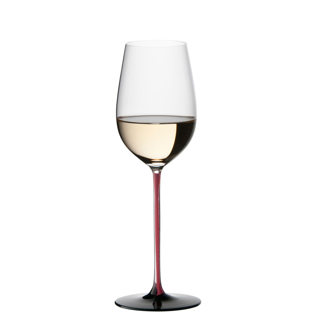 Riedel Sommeliers, Hand Made Black with Red Stem Limited Edition Zinfandel Wine Glass, Single