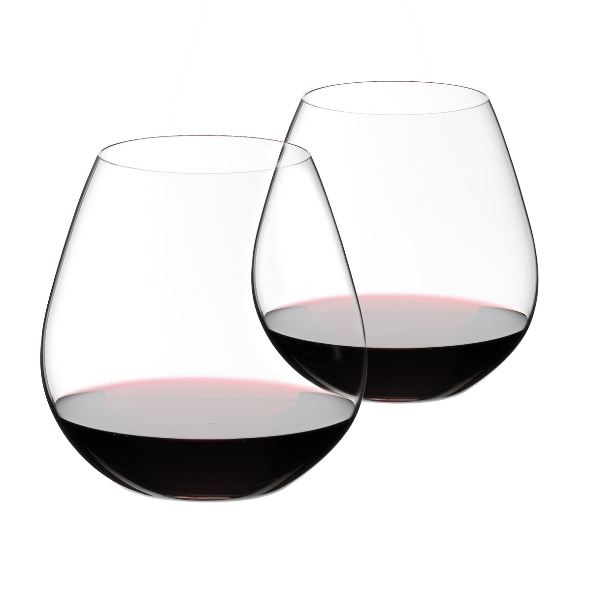 Riedel O Stemless, Pinot Nebbiolo Crystal Wine Glasses, Pair