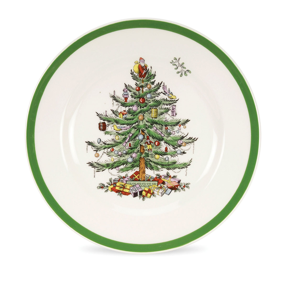 Spode Christmas Tree Salad Plate, Single