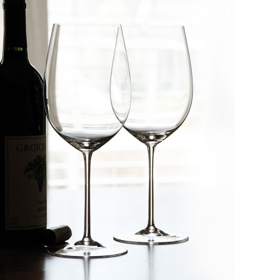 Riedel Wine Glasses, Set of 2 O Cabernet & Merlot Tumblers - Macy's