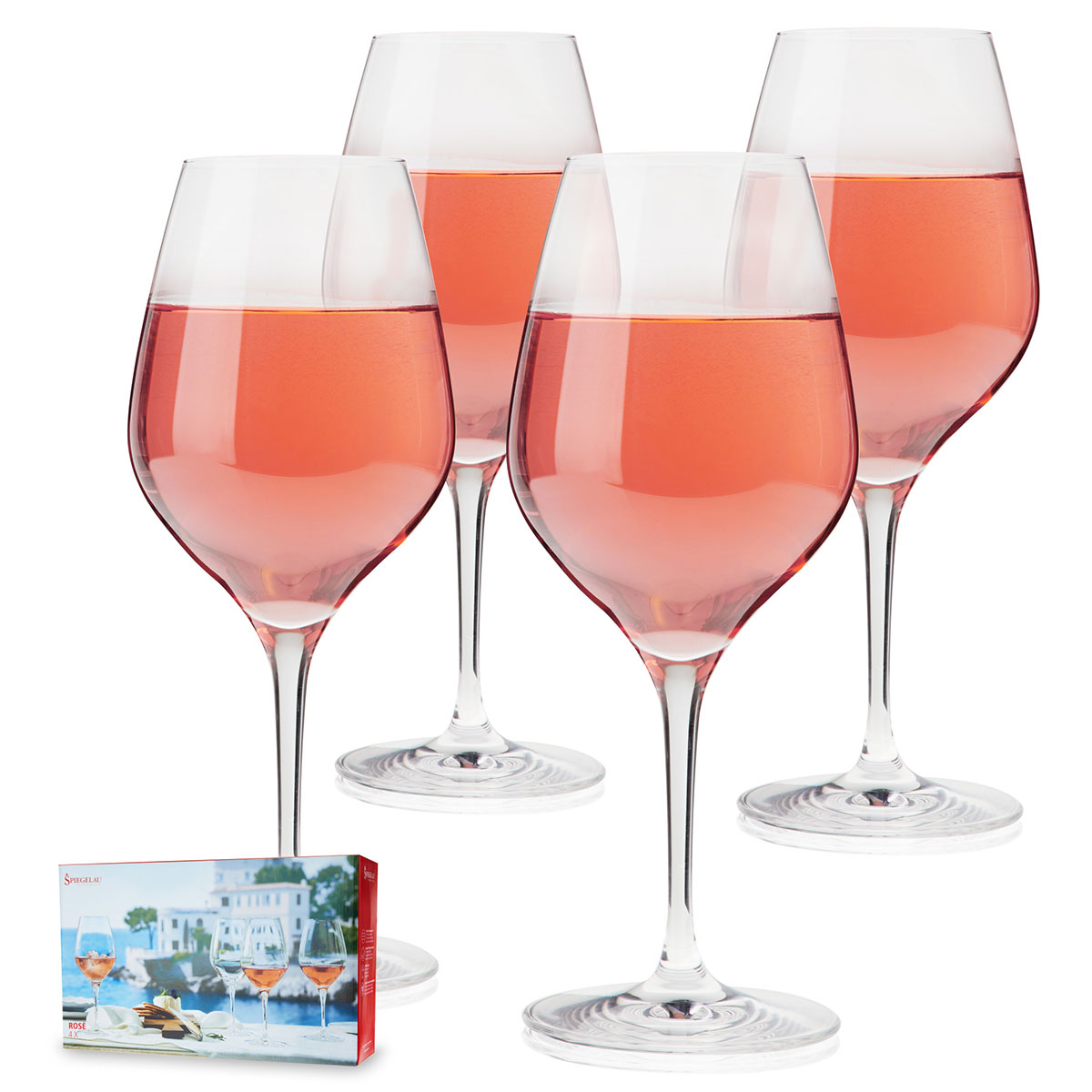 Spiegelau Wine Lovers 17 oz Rose Glass Set of 4
