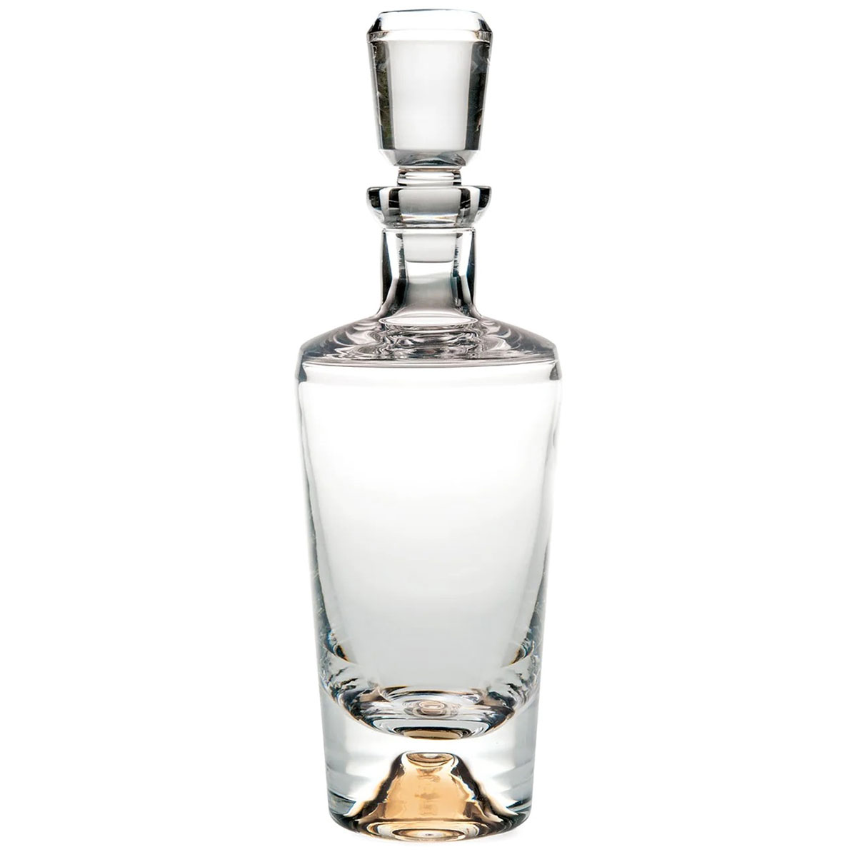 Vista Alegre Crystal Olympos Whisky Decanter with Gold