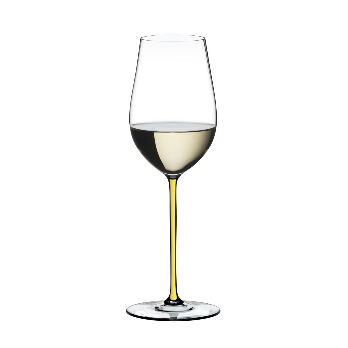 Riedel Fatto A Mano, Riesling, Zinfandel Wine Glass, Yellow