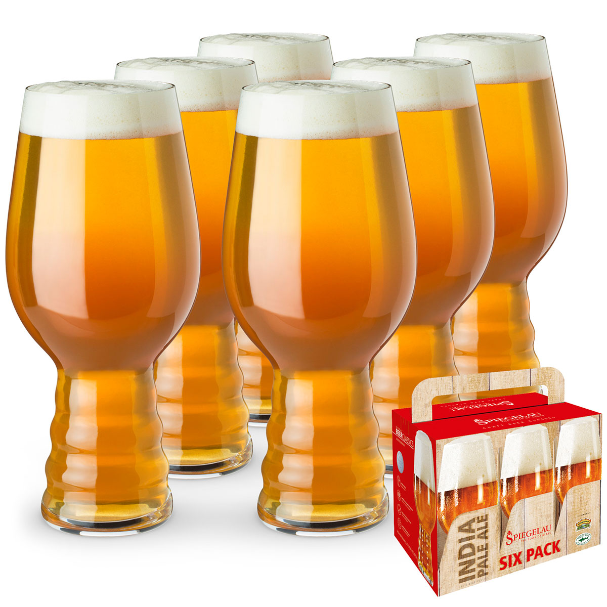 Spiegelau Beer Classics 19.1 oz IPA Glass Set of 6