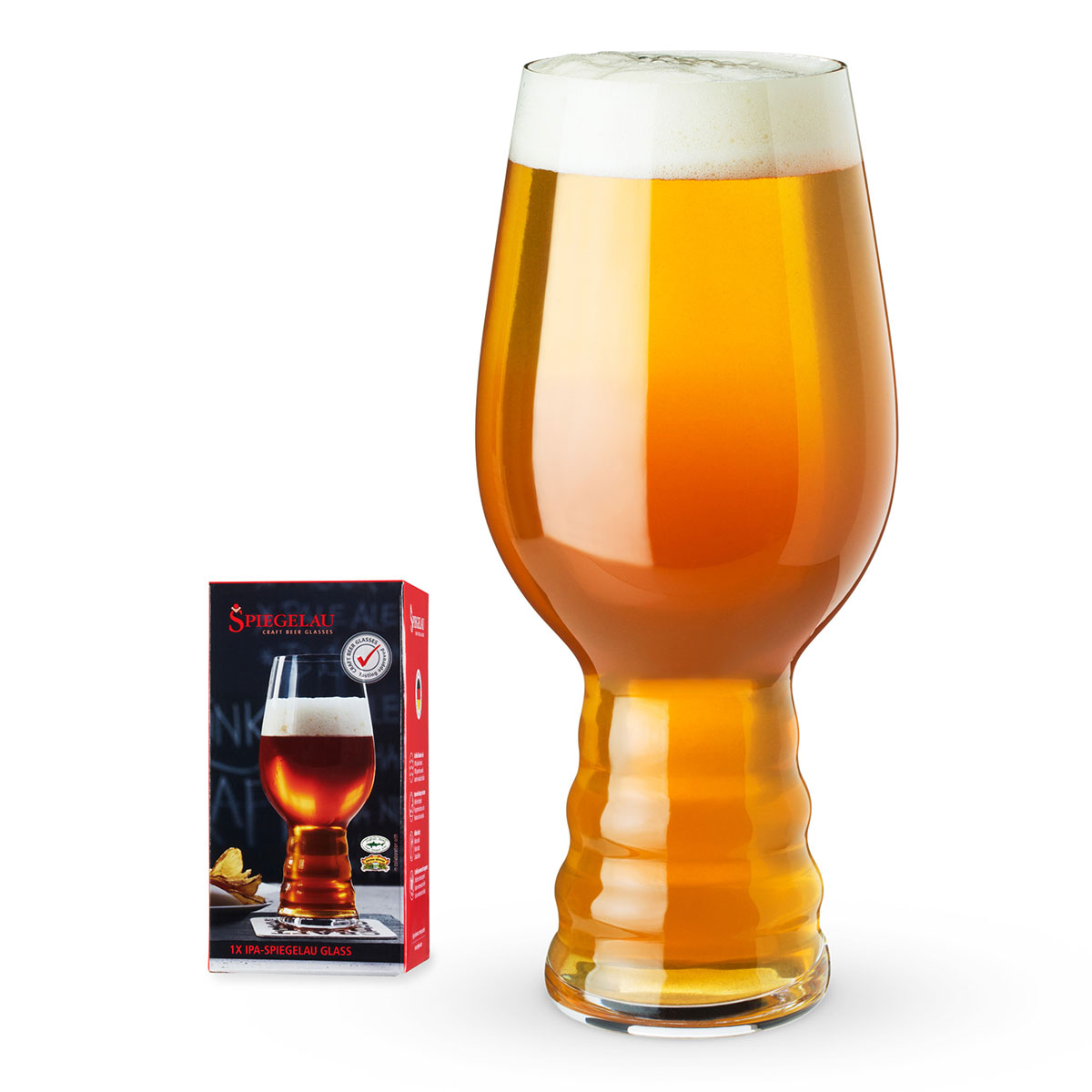 Spiegelau Beer Classics 19.1 oz IPA Glass, Single