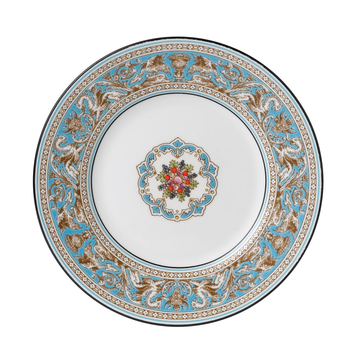 Wedgwood Florentine Turquoise Bread and Butter Plate, Single